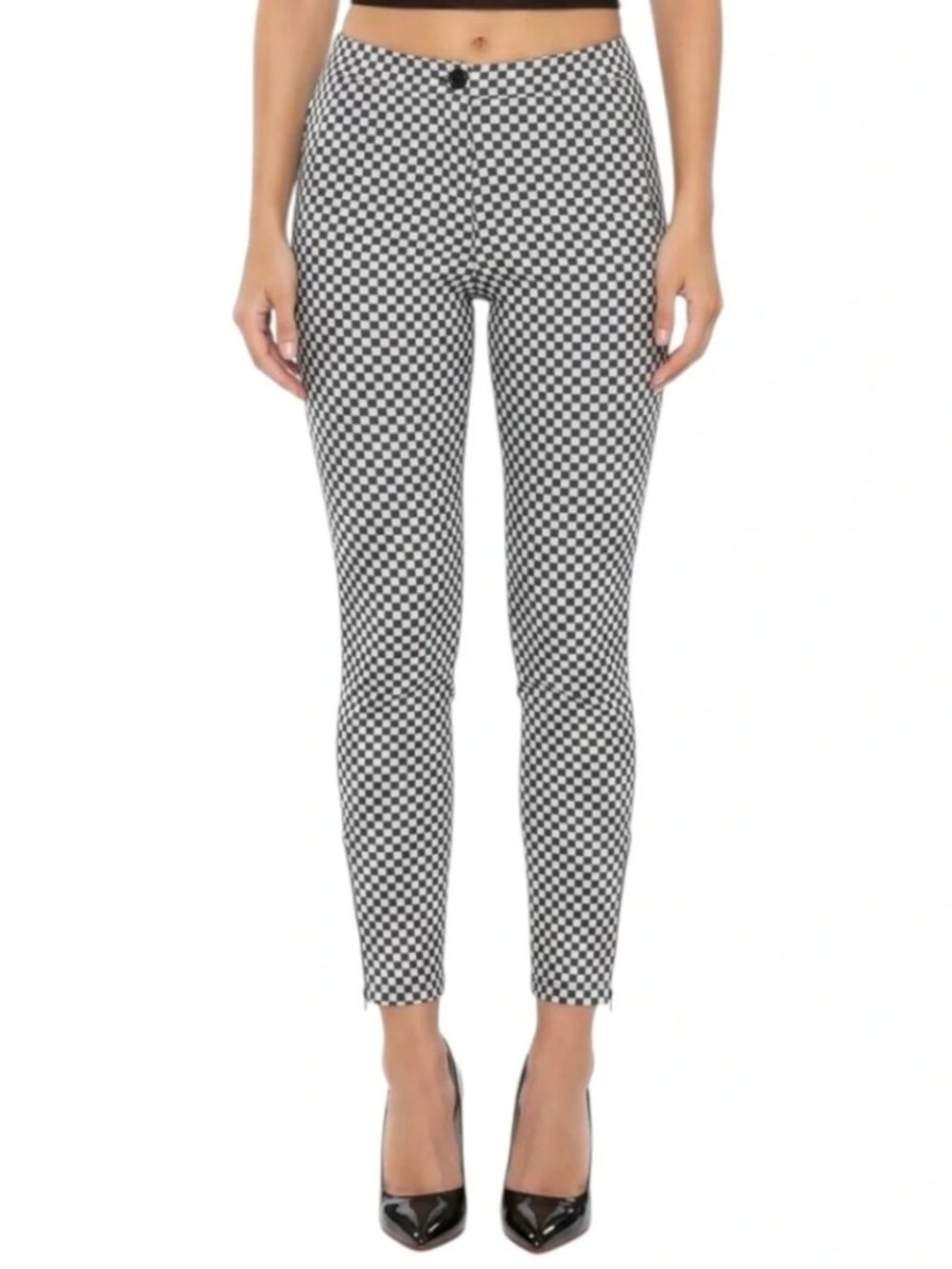 New Betabrand Catstooth Skinny Pencil Dress Pant Yoga Pants XLarge - Picture 3 of 5